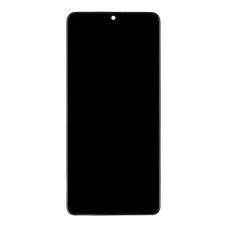 Displej s rámem pro Samsung A415 Samsung Galaxy A41 Black (Incell)