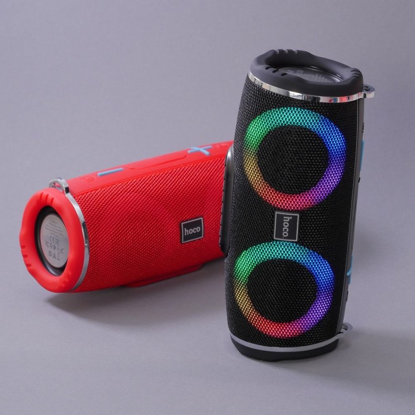Wireless Speaker Led 2 X 5W 2H Hoco Hc12 Black