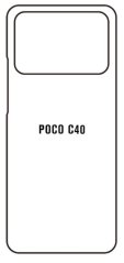 Hydrogel - zadná ochranná fólia - Xiaomi Poco C40 Hydrogel - zadná ochranná fólia - Xiaomi Poco C40