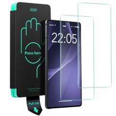 2ks v balení, set ochranných skiel ESR Tempered Glass 2-Pack Samsung Galaxy S25 Ultra Clear 2ks v balení, set ochranných skiel ESR Tempered Glass 2-Pack Samsung Galaxy S25 Ultra Clear