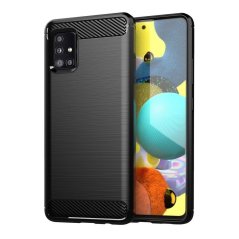 Kryt Carbon Case Samsung Galaxy A71 Black Kryt Carbon Case Samsung Galaxy A71 Black