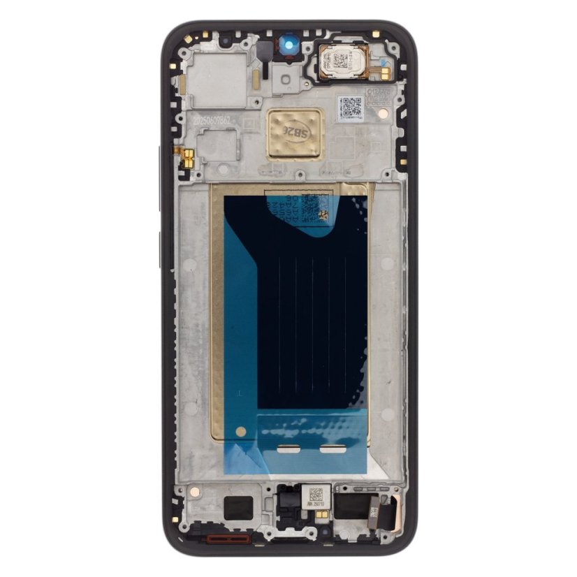 Kijelző kerettel Xiaomi 15T Black (Service Pack - eredeti pótalkatrész)