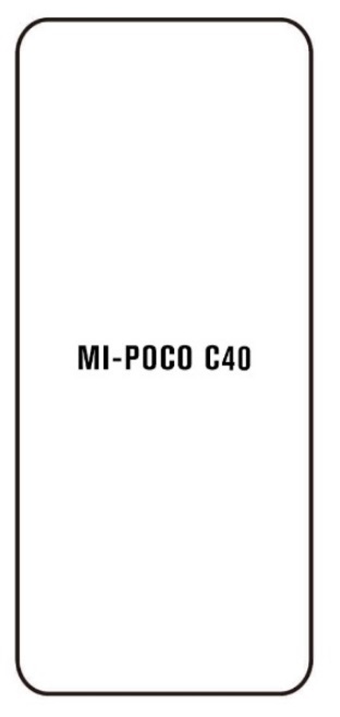Hydrogel - ochranná fólia - Xiaomi Poco C40