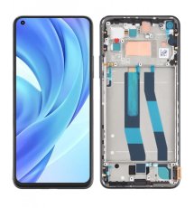 LCD kijelző + érintőképernyő Xiaomi Mi 11 Lite 4G/5G kerettel