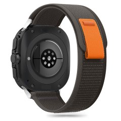 Remienok Tech-Protect Nylon Samsung Galaxy Watch Ultra (47 mm) Black/Orange