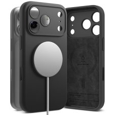 Kryt Ringke Silicone Magnetic Magsafe iPhone 17 Pro Max Black
