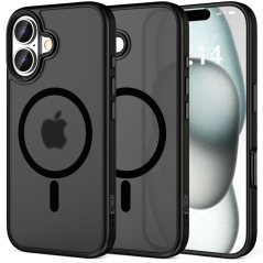 Kryt Tech-Protect Magmat Magsafe iPhone 16 Plus Matte Black Kryt Tech-Protect Magmat Magsafe iPhone 16 Plus Matte Black