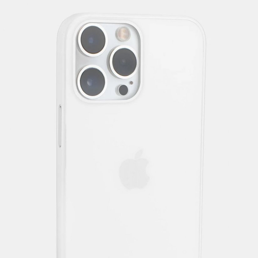 Slim Minimal iPhone 15 Pro - clear white