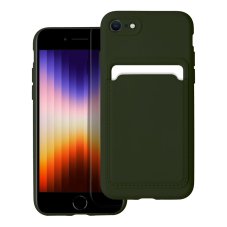 Kryt Card Case iPhone 7 / 8 / SE 2020 / SE 2022 Green Kryt Card Case iPhone 7 / 8 / SE 2020 / SE 2022 Green