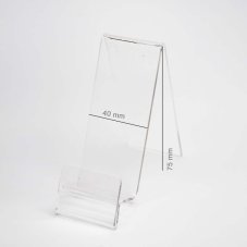 Plexi Vertical Holder / Phone Stand With Place Price