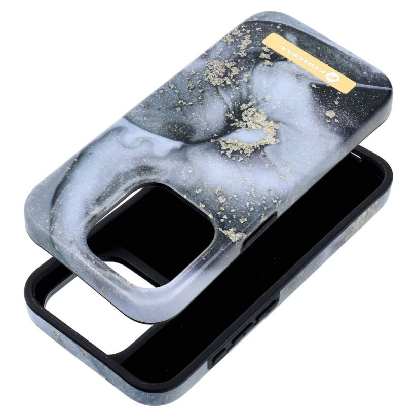 Kryt Forcell F-Protect Mirage Case s MagSafe iPhone 15 Pro Marble Mist