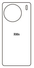 Hidrogél - hátsó védőfólia - Vivo X90s