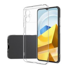 Silikónový kryt s hrúbkou 0,5 mm Xiaomi Poco M5 Silikónový kryt s hrúbkou 0,5 mm Xiaomi Poco M5