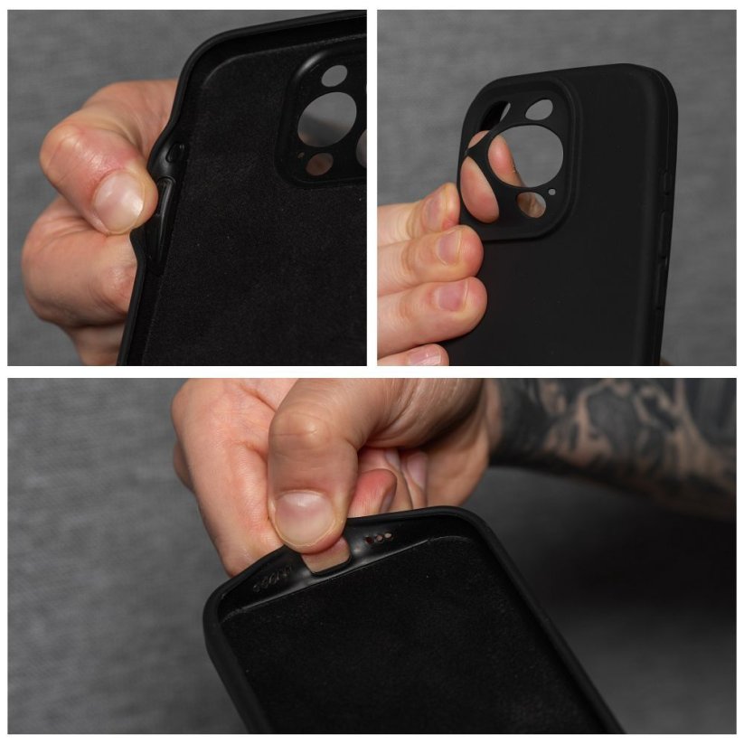 Kryt Case Silicone 2mm iPhone 11 Black