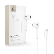 Slúchadlá Tech-Protect Ultraboost Type-C Earphone Core White Slúchadlá Tech-Protect Ultraboost Type-C Earphone Core White