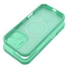 Kryt Case iPhone 15 Pro Silicone 2mm s MagSafe Mint