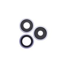 iPhone 13 Pro, 13 Pro Max - Csere hátsó kameraüveg kerettel (Sierra Blue)