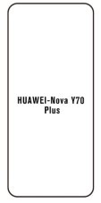 Hydrogel - ochranná fólia - Huawei Nova Y70 Plus