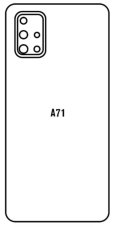 Hidrogél - hátsó védőfólia - Samsung Galaxy A71