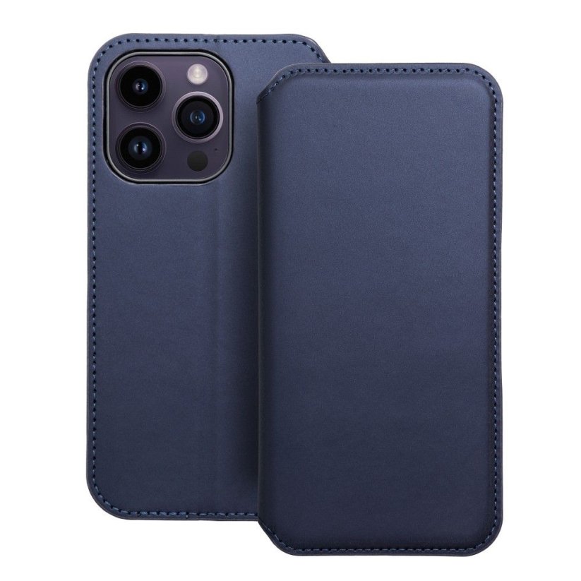 Kryt Dual Pocket Book iPhone 14 Pro Navy