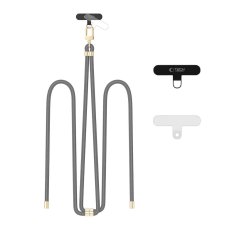 Kryt Tech-Protect C7S Rope Crossbody Strap Crayon Grey/Gold