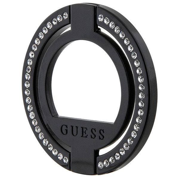Guess Ring állvány Gumrsaldgk (strasszkövek) Black