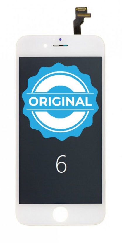 ORIGINÁLIS fehér LCD iPhone 6