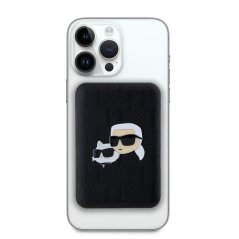 Karl Lagerfeld Embossed K&CH Heads MagSafe Powerbanka 5000mAh Black Karl Lagerfeld Embossed K&CH Heads MagSafe Powerbanka 5000mAh Black
