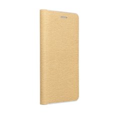 Kryt Luna Book Silver   Samsung Galaxy A42 5G  zlatý