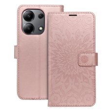 Kryt Mezzo Book Case Xiaomi Redmi Note 13 4G Mandala Rose Gold