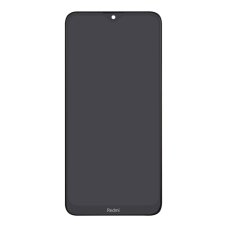Kijelző kerettel Xiaomi Redmi 8A Black (Service Pack - eredeti pótalkatrész)