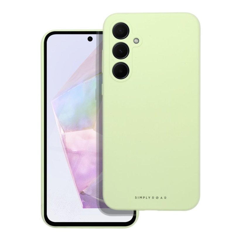 Kryt Roar Cloud-Skin Case - Samsung Galaxy A35 5G Light Green