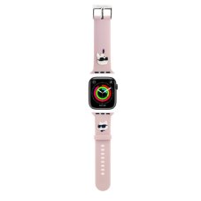 Karl Lagerfeld Karl and Choupette Head NFT řemínek pro Apple Watch 38/40/41 Pink Karl Lagerfeld Karl and Choupette Head NFT řemínek pro Apple Watch 38/40/41 Pink