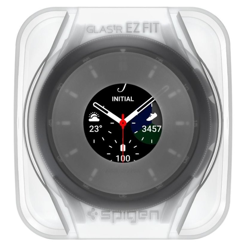 OCHRANNÉ TVRDENÉ SKLO SPIGEN GLAS.TR ”EZ FIT” 2-PACK SAMSUNG GALAXY WATCH 4 CLASSIC 46 MM