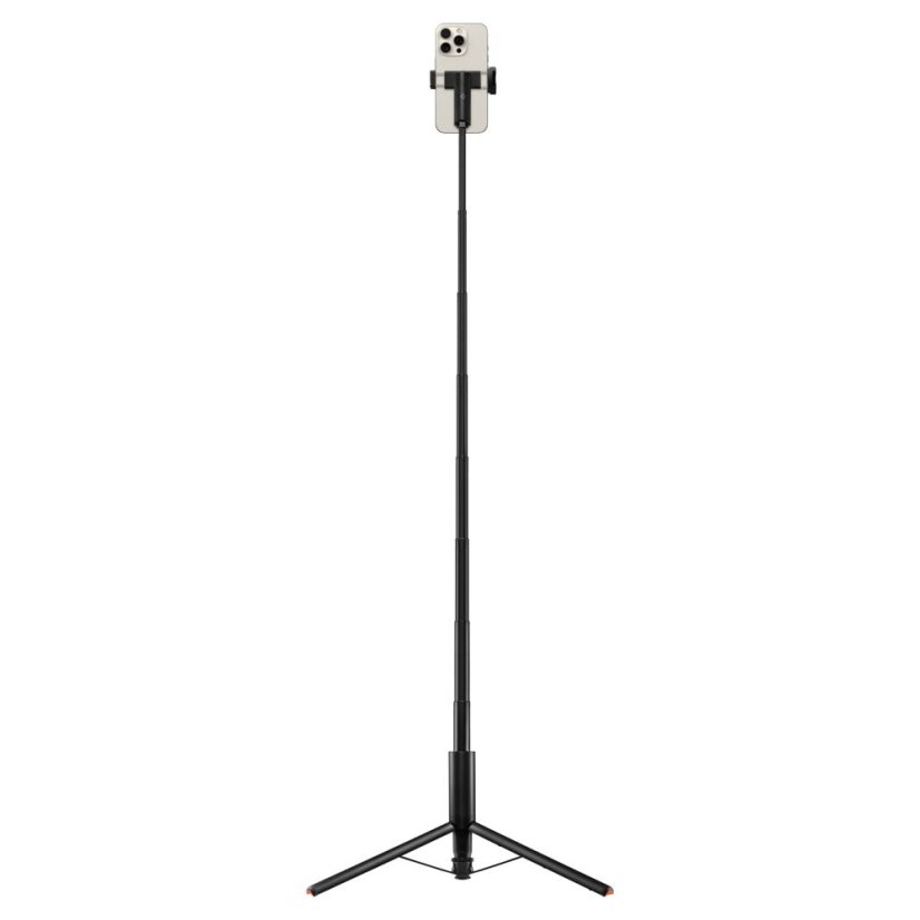 Selfie tyč Spigen S541W Bluetooth Selfie Stick Tripod Black