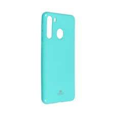 Kryt Jelly Case Mercury Samsung Galaxy A21 tyrkysový