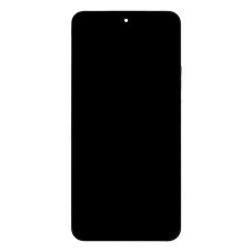 Kijelző kerettel a Xiaomi 15 Ultra Black készülékhez (Service Pack - eredeti pótalkatrész)