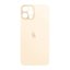 Apple iPhone 12 Pro Max - Sklo zadného housingu so zväčšeným otvorom na kameru (Gold)