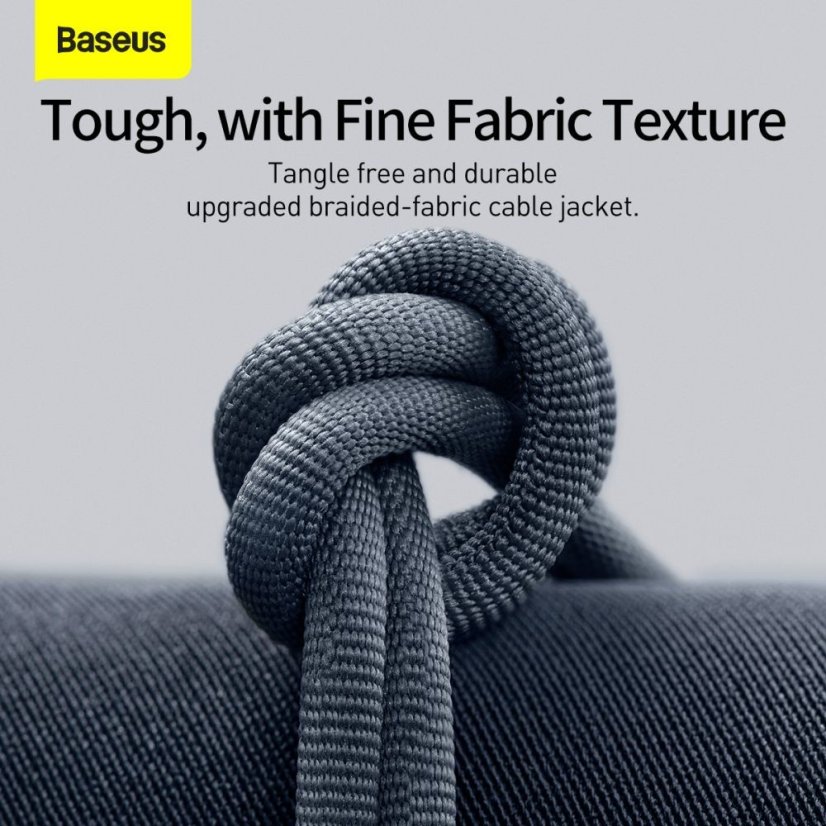 Kábel Baseus Crystal Shine Type-C to Lightning Cable PD20W 200cm Black