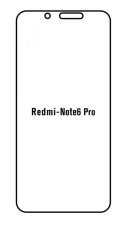 Hidrogél - védőfólia - Xiaomi Redmi Note 6 Pro