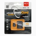 Pamäťová karta Imro Memory Card Microsd 64Gb 100Mb/S Class 10 Uhs I With Adapter Sd