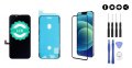 MULTIPACK - LCD displej iPhone 13 mini + lepka pod displej + 3D ochranné sklo + sada náradia