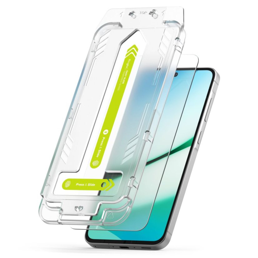 2ks v balení, set ochranných skiel Ringke Easy Slide 2-Pack Samsung Galaxy A36 5G Clear