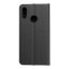 Kryt Flip Case Huawei P Smart 2019 Luna Book Carbon Black