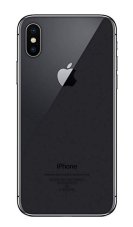 Apple iPhone X - Zadní skleněný kryt + zadní kamery (Space Gray)