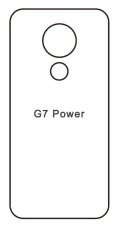 Hydrogel - zadná ochranná fólia - Motorola Moto G7 Power