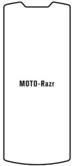 Hydrogel - ochranná fólia - Motorola Razr 2020