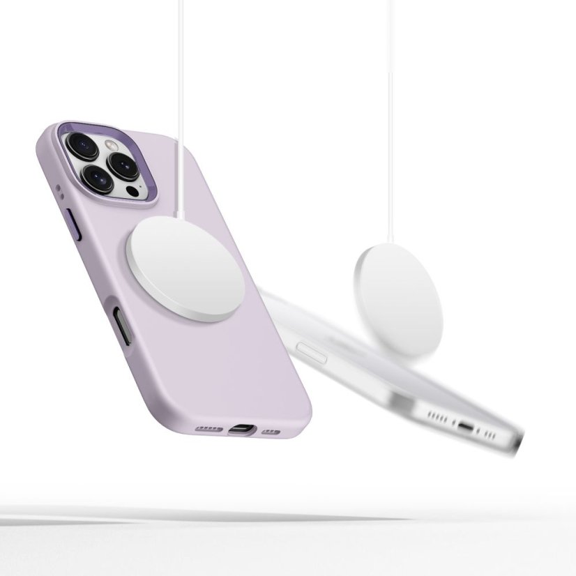 Kryt Tech-Protect Silicone Pure Magsafe iPhone 16 Pro Mauve