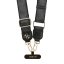 Guess Crossbody Strap PU 4G fém logó Black