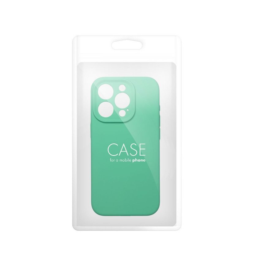 Kryt Case iPhone 15 Pro Silicone 2mm s MagSafe Mint